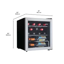 DANBY Refroidisseur à vin Inox 18