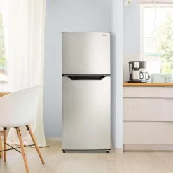 DANBY Réfrigerateur 11,6 pi3 24 po Inox Congélateur en haut - DFF116B2SSDB