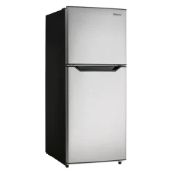 DANBY Réfrigerateur 11,6 pi3 24 po Inox Congélateur en haut - DFF116B2SSDB