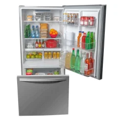 DANBY Réfrigerateur 18,7 pi3 30 po Inox Congélateur en bas - DBM187E1SSDB