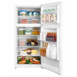 DANBY Réfrigerateur 14,2 pi3 28 po Blanc Congélateur en haut - DFF142E1WDB