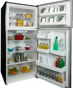 DANBY Réfrigérateur 18 pi3 30 po Inox Congélateur en haut - DFF180E2SSDB