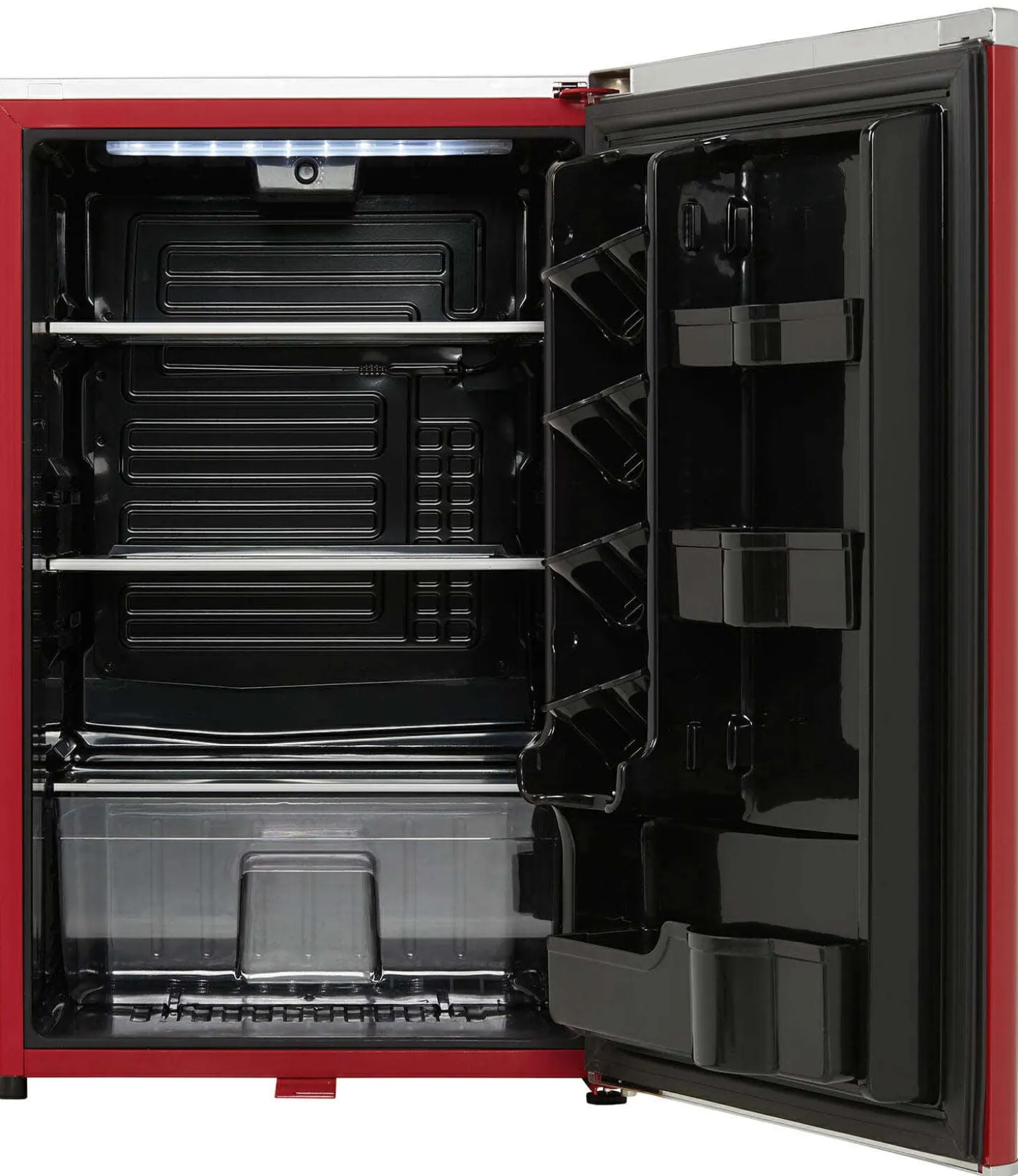 DANBY Réfrigérateur 4,4 pi3 21 po Rouge Compact - DAR044A6LDB