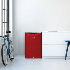 DANBY Réfrigérateur 4,4 pi3 21 po Rouge Compact - DAR044A6LDB