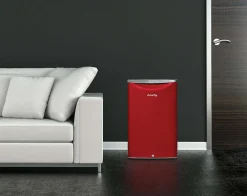 DANBY Réfrigérateur 4,4 pi3 21 po Rouge Compact - DAR044A6LDB
