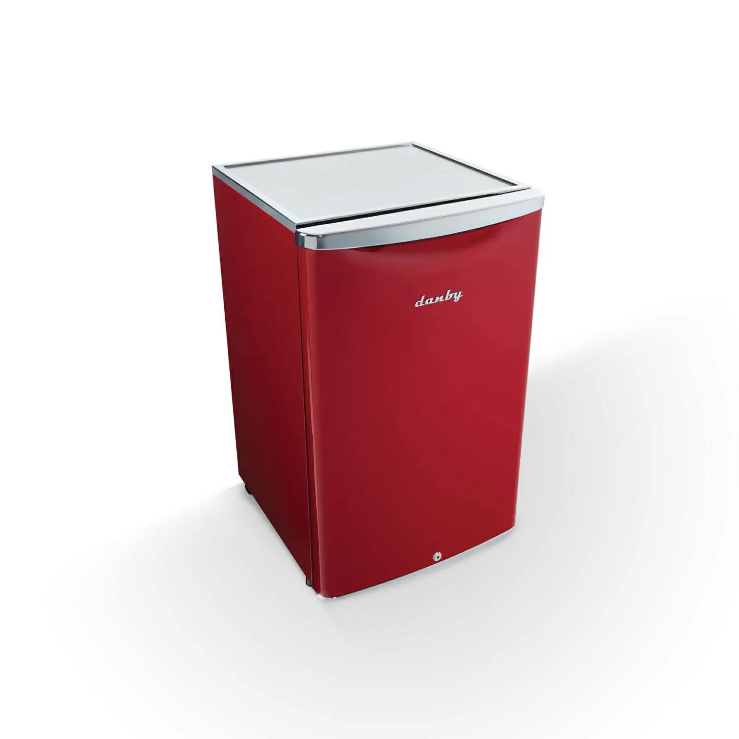 DANBY Réfrigérateur 4,4 pi3 21 po Rouge Compact - DAR044A6LDB