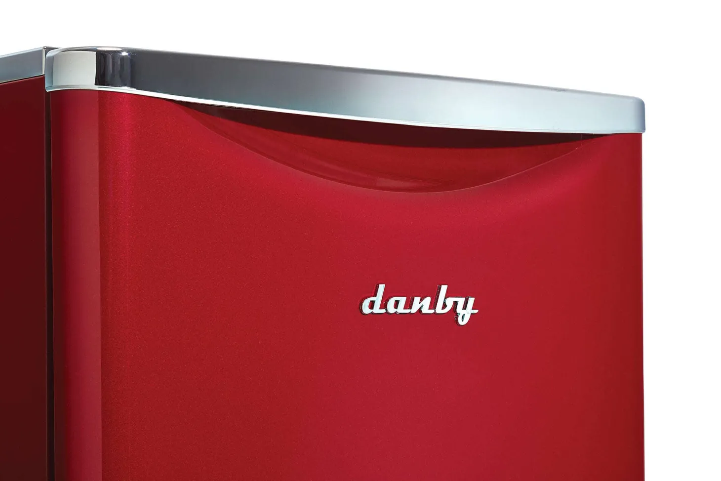 DANBY Réfrigérateur 4,4 pi3 21 po Rouge Compact - DAR044A6LDB