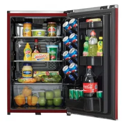 DANBY Réfrigérateur 4,4 pi3 21 po Rouge Compact - DAR044A6LDB
