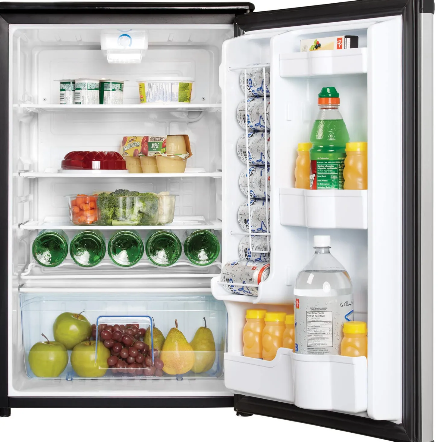 DANBY Réfrigérateur 4,4 pi3 21 po Inox Compact - DAR044A4BSSD