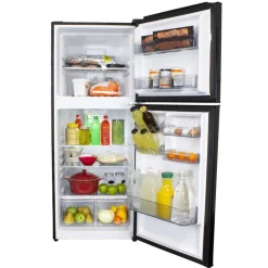 DANBY Réfrigérateur 10,1 pi3 24 po Inox Congélateur en haut - DFF101B1BDB