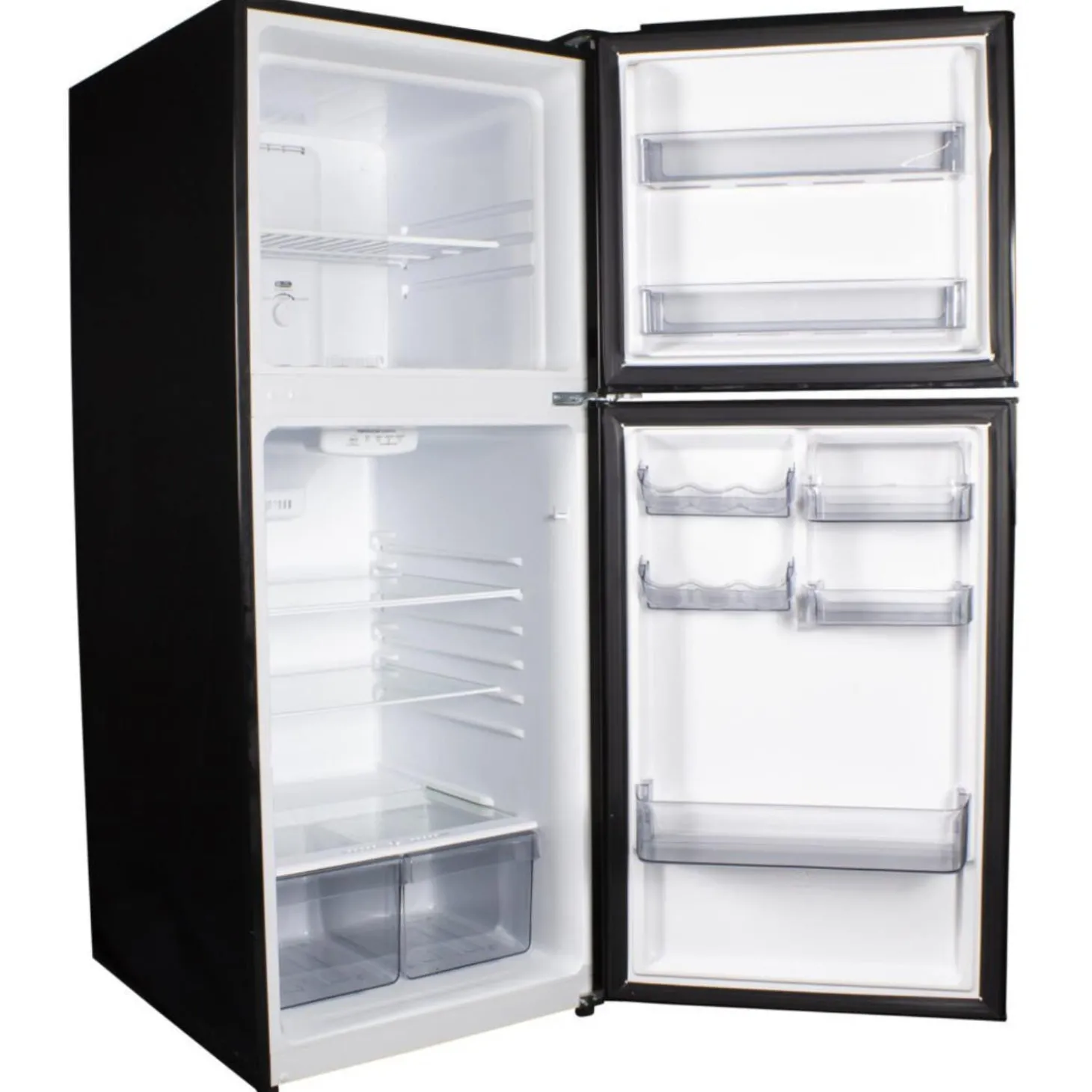 DANBY Réfrigérateur 10,1 pi3 24 po Inox Congélateur en haut - DFF101B1BDB