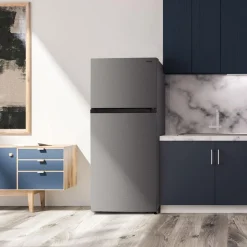 DANBY Réfrigérateur 18 pi3 28 po Inox Congélateur en haut - DFF176B1SLDB