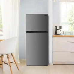 DANBY Réfrigérateur 18 pi3 28 po Inox Congélateur en haut - DFF176B1SLDB