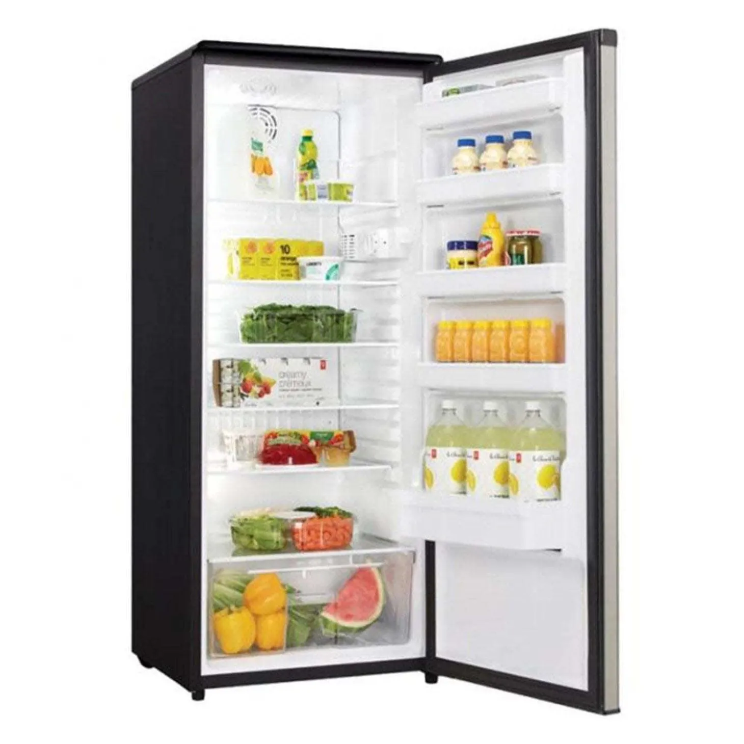 DANBY Réfrigérateur 11 pi3 24 po Inox Tout réfrigérateur - DAR110A1BSLD
