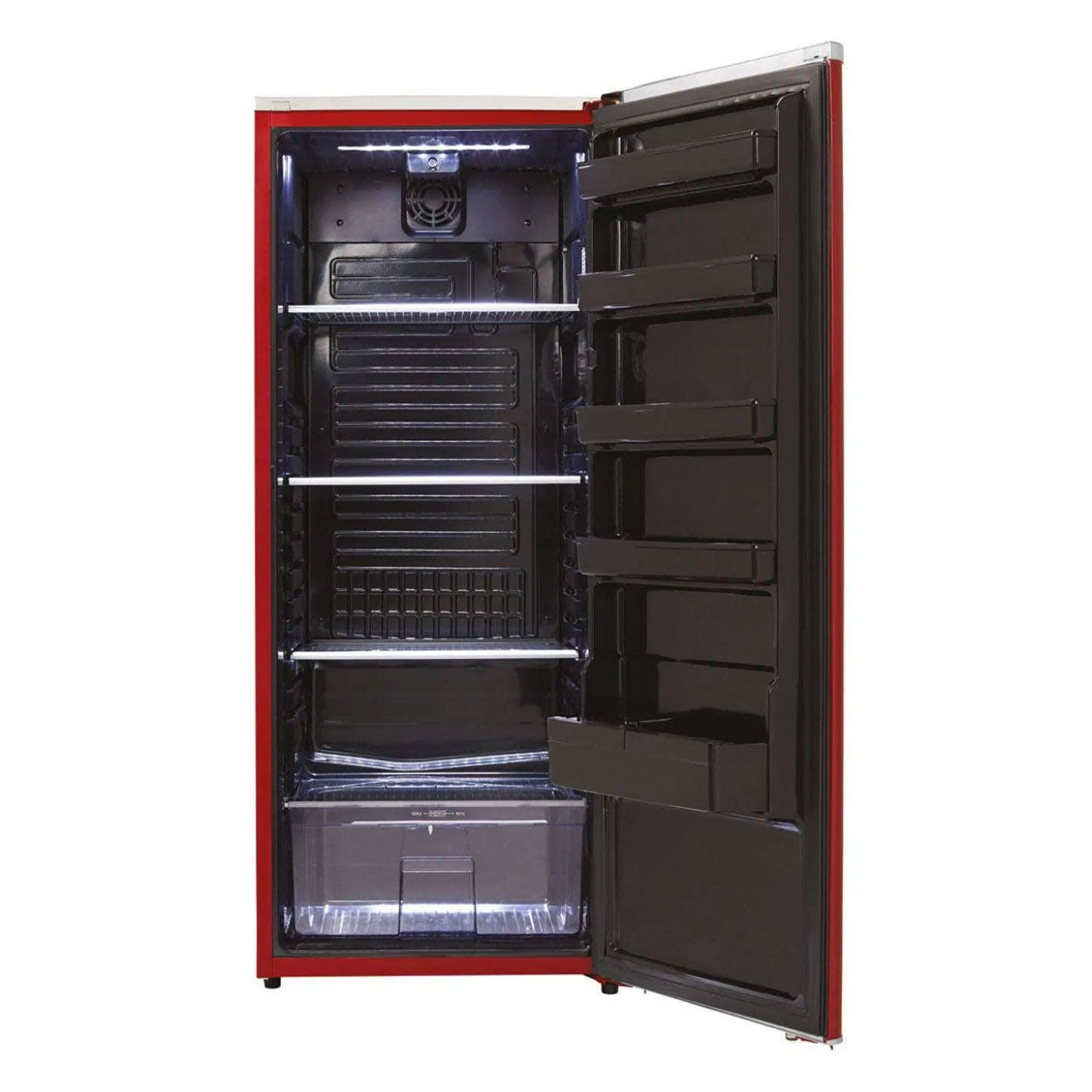 DANBY Réfrigérateur 11 pi3 24 po Rouge Tout réfrigérateur - DAR110A3LDB