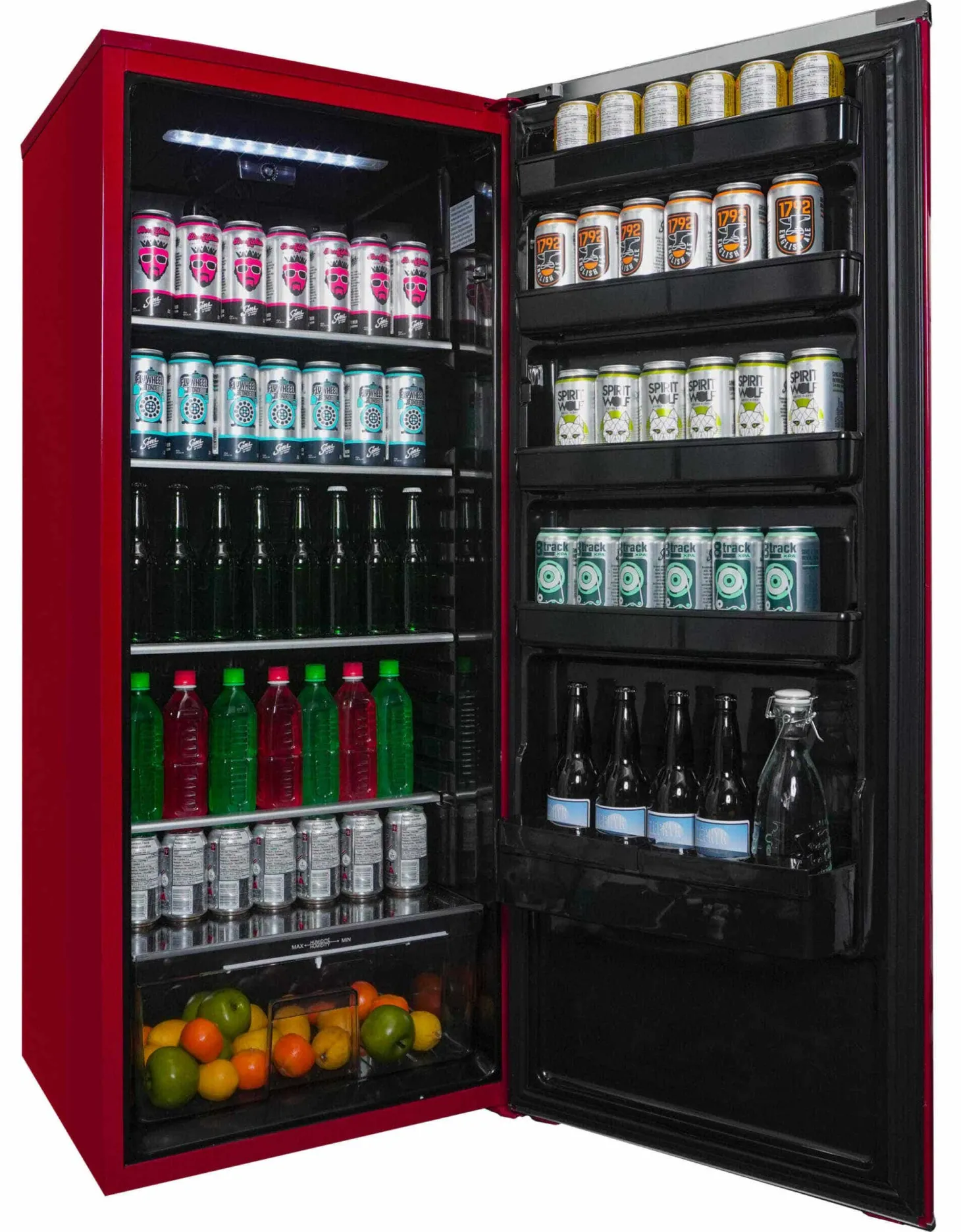 DANBY Réfrigérateur 11 pi3 24 po Rouge Tout réfrigérateur - DAR110A3LDB