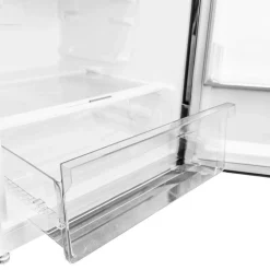 DANBY Réfrigérateur 14,2 pi3 28 po Inox Congélateur en haut - DFF142E1SSDB