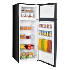 DANBY Réfrigérateur 7,4 pi3 22 po Inox Congélateur en haut - DPF074B2BSLD