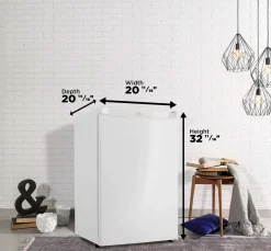 DANBY Réfrigérateur 4,4 pi3 Blanc Compact - DAR044A4WDD