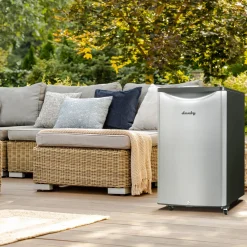 DANBY Réfrigérateur 4,4 pi3 Inox Compact - DAR044A6BSLD