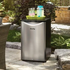DANBY Réfrigérateur 4,4 pi3 Inox Compact - DAR044A6BSLD