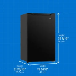 DANBY Réfrigérateur 4,4 pi3 Noir Compact - DCR044B1BM
