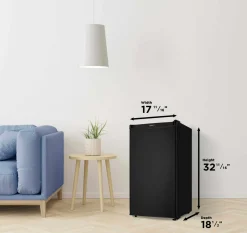 DANBY Réfrigérateur compact 3,2 pi3 Noir Compact - DCR032A2BDD