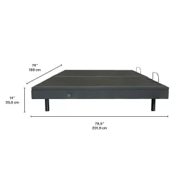 Deux bases électriques simple XL - 2x 39