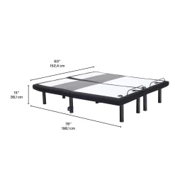 Deux bases électriques simple XL - 2x 39” x 80”