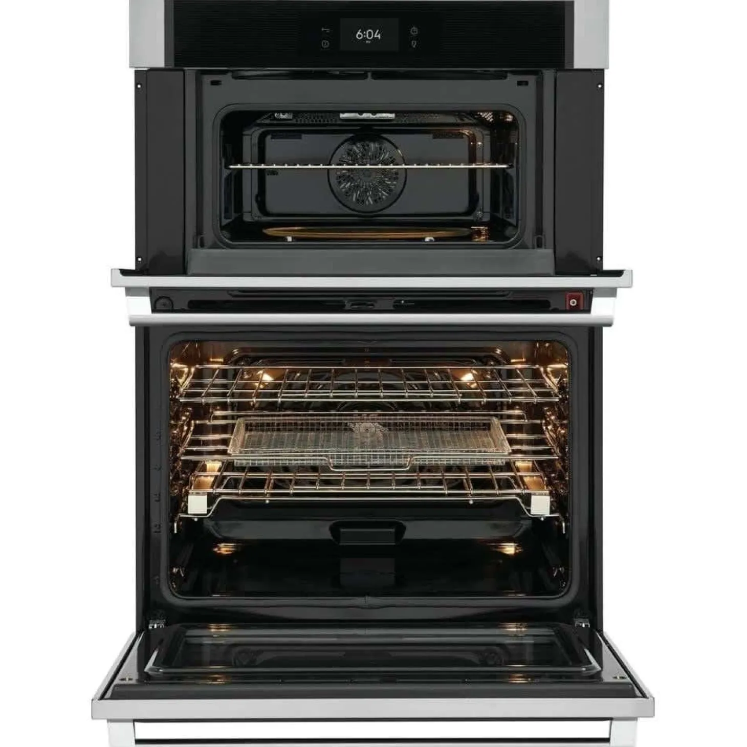 ELECTROLUX Combinaison four mural et micro-ondes Inox30"Électrique - ECWM3012AS