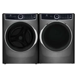 ELECTROLUX Ensemble laveuse et sécheuse, Titane, Chargement frontal