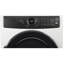ELECTROLUX Ensemble laveuse sécheuse, Blanc, Chargement frontal