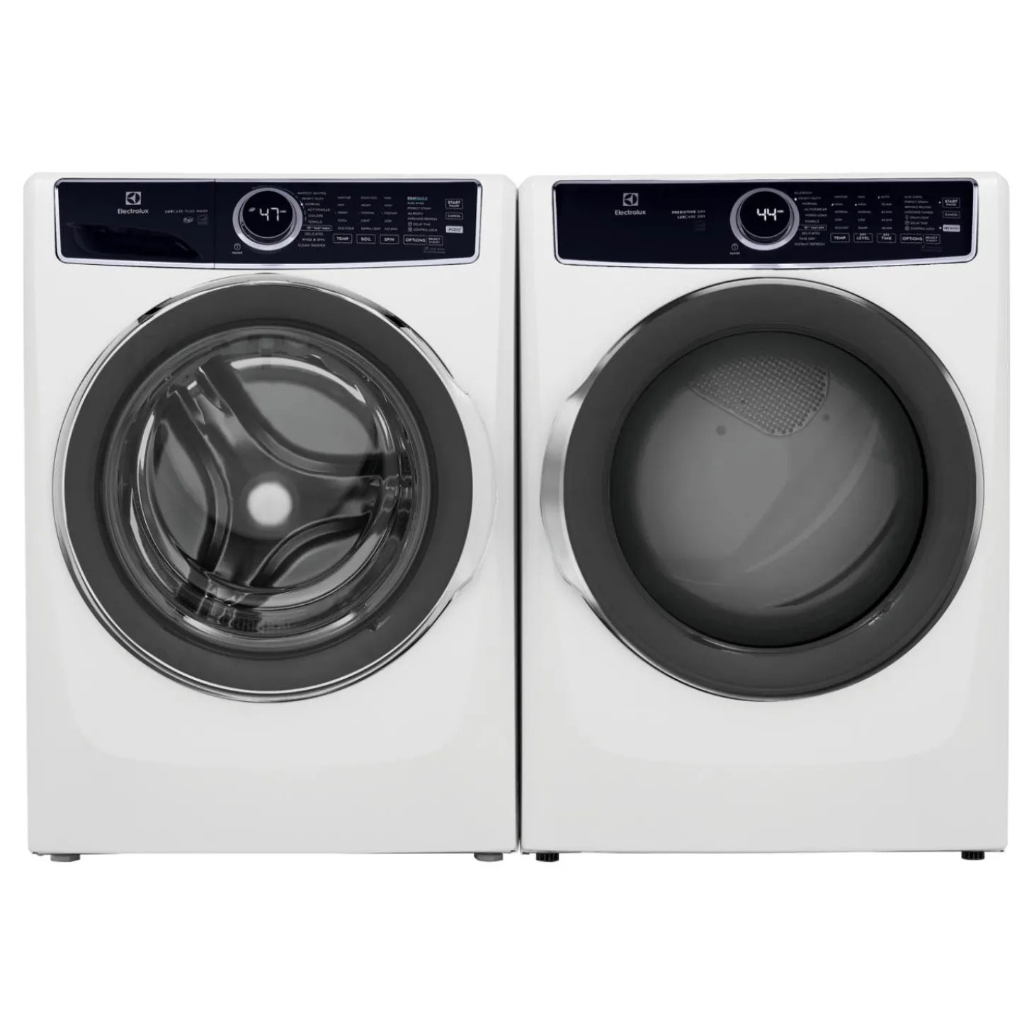 ELECTROLUX Ensemble laveuse sécheuse, Blanc, Chargement frontal