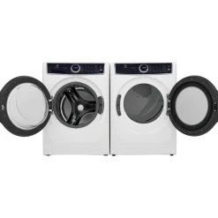 ELECTROLUX Ensemble laveuse sécheuse, Blanc, Chargement frontal