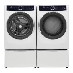 ELECTROLUX Ensemble laveuse sécheuse, Blanc, Chargement frontal