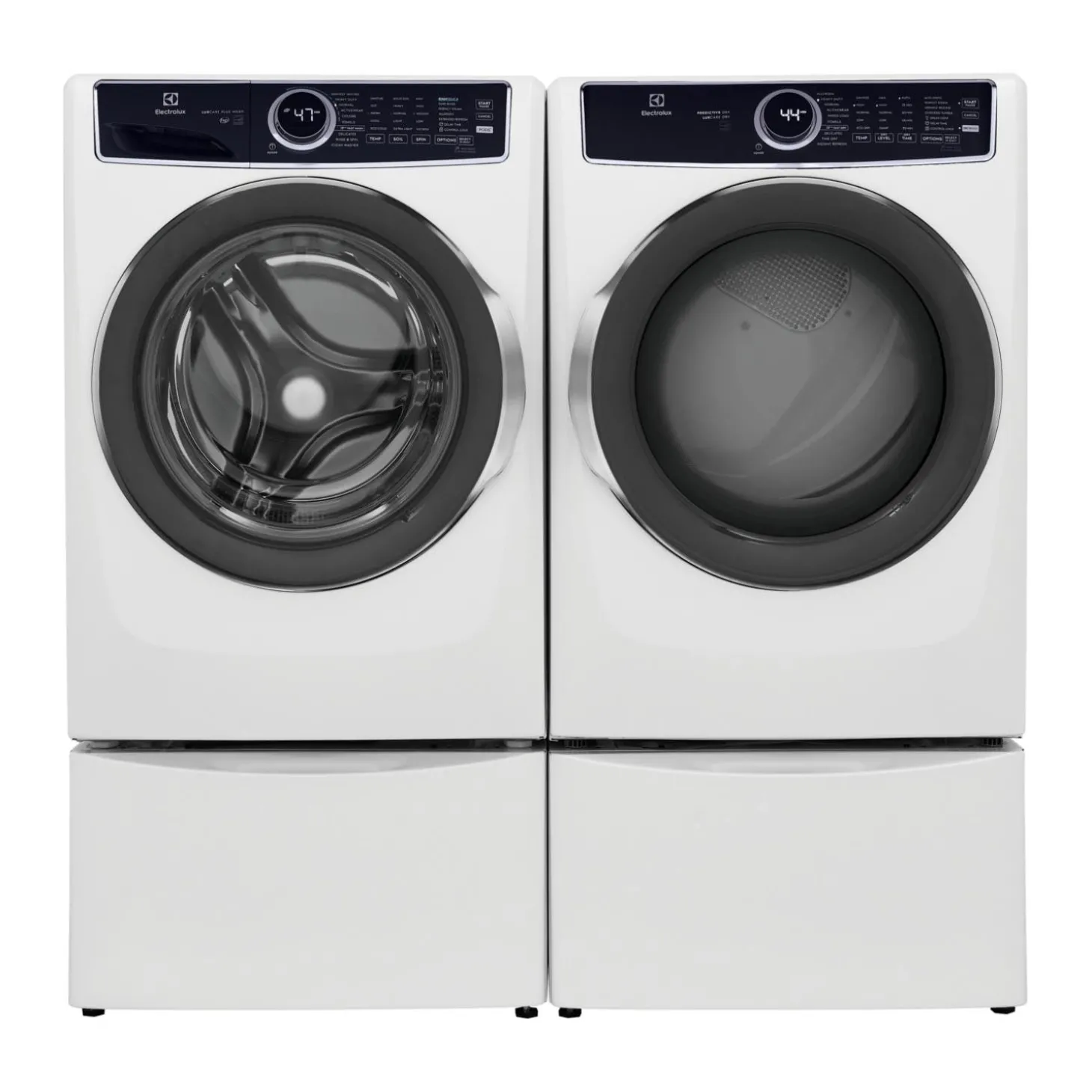 ELECTROLUX Ensemble laveuse sécheuse, Blanc, Chargement frontal