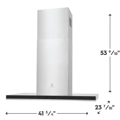ELECTROLUX Hotte Cheminée Inox 42