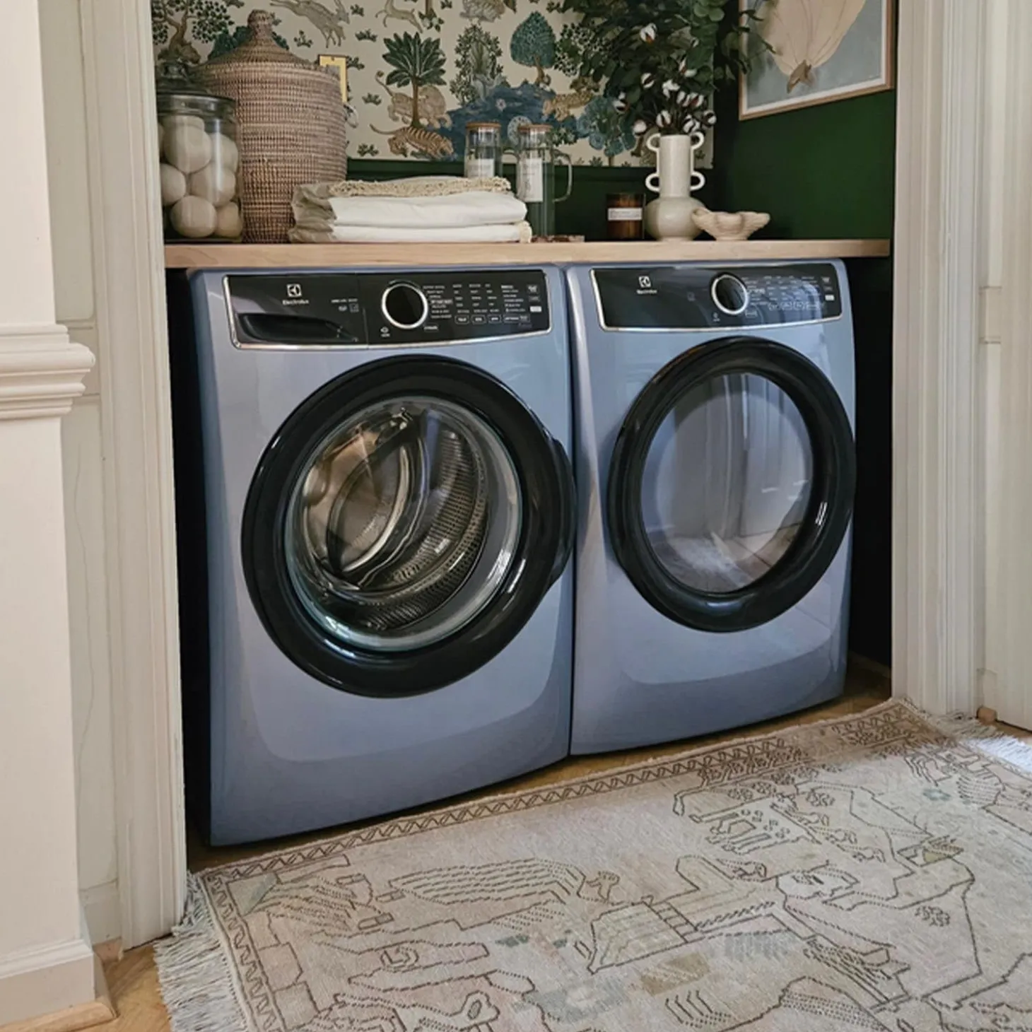 ELECTROLUX Laveuse Chargement frontal Bleu glacier 27" - ELFW7437AG