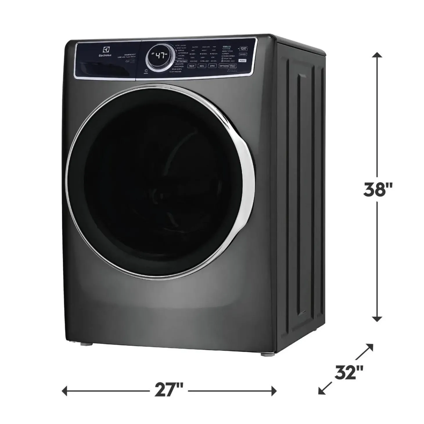 ELECTROLUX Laveuse Chargement frontal Titane 27" - ELFW7637AT