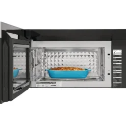 ELECTROLUX Micro-ondes/hotte, Inox, 30"