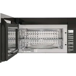 ELECTROLUX Micro-ondes/hotte, Inox, 30