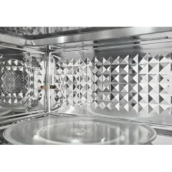 ELECTROLUX Micro-ondes/hotte, Inox, 30