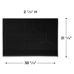 ELECTROLUX Plaque de cuisson Induction Noir 30