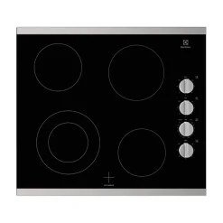 ELECTROLUX Plaque de cuisson Vitrocéramique Inox 24" Inox - ECCE242CAS