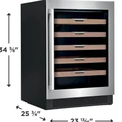 ELECTROLUX Refroidisseur à vin Inox 24