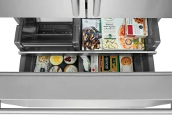 ELECTROLUX Réfrigérateur 22,6 pi3 36 po Inox Portes françaises - ERFC2393AS