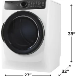 ELECTROLUX Sécheuse Chargement frontal Blanc 27