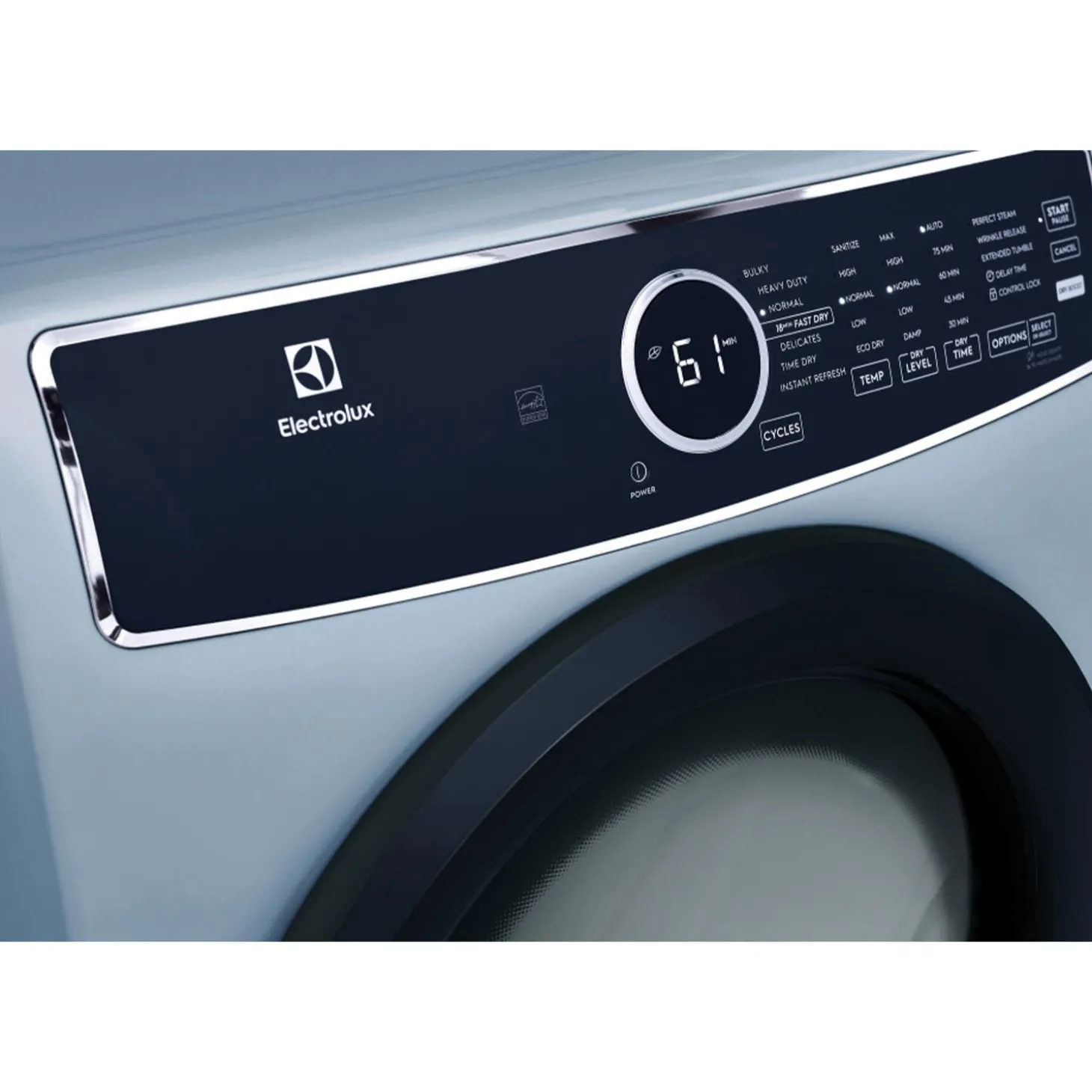 ELECTROLUX Secheuse Chargement frontal Bleu glacier 27" - ELFE743CAG