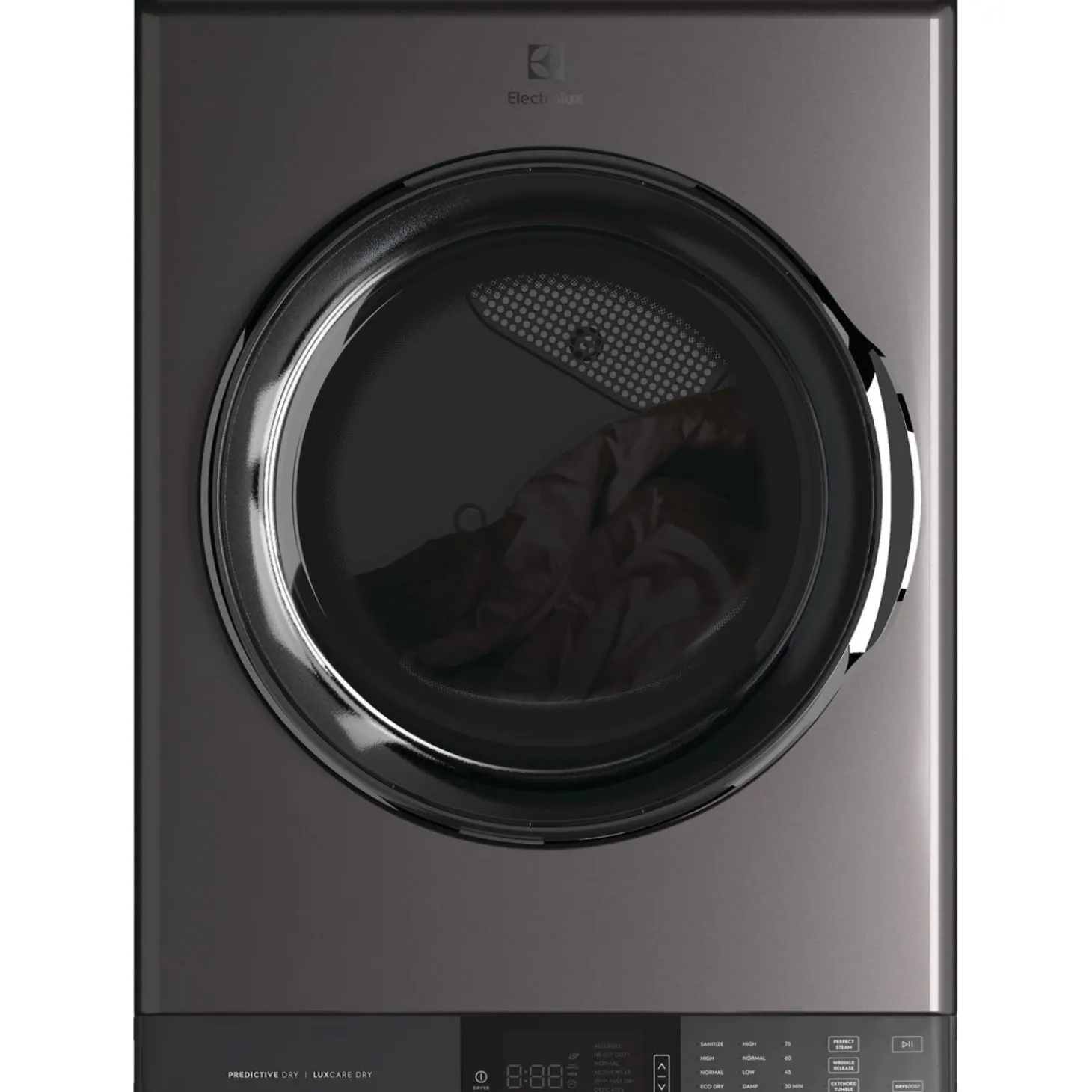 ELECTROLUX Tour de lavage, Inox noir, 27", Chargement frontal - ELTE760CAT