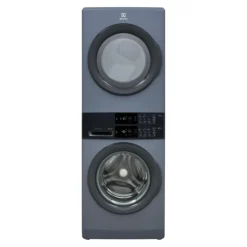 ELECTROLUX Tour de lavage, Bleu denim, 27", Chargement frontal - ELTE730CAD